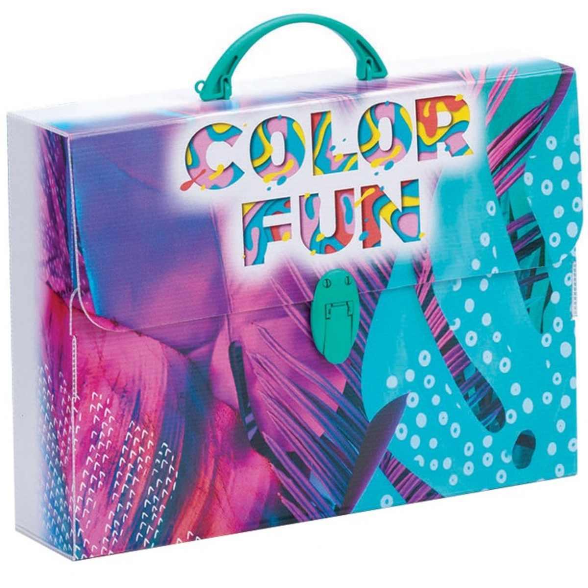 B-case - valigetta in polipropilene alveolare con stampa in alta risoluzione - 2 chiusure - formato 36,5 x 56,5 x 5,5 cm