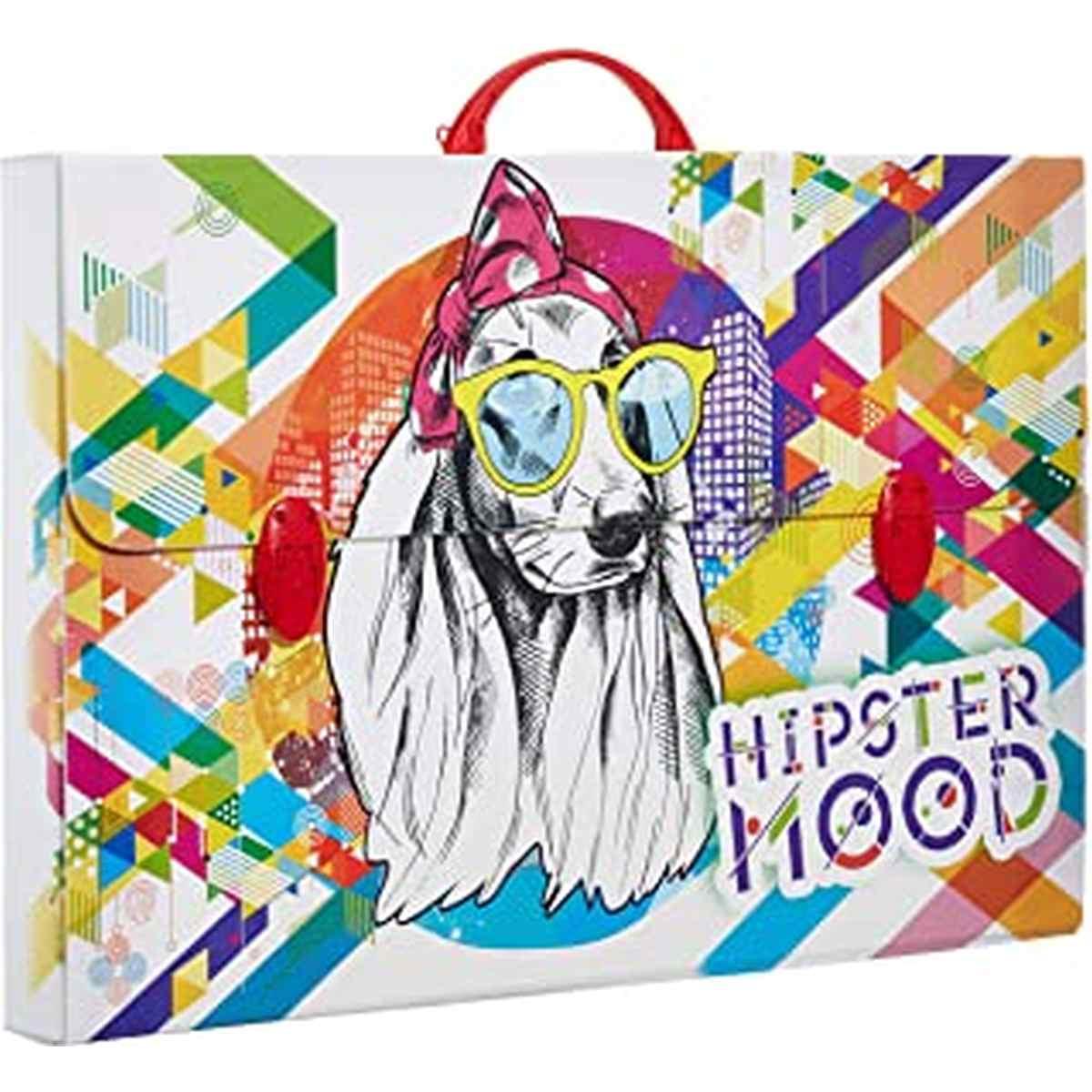 B-case - valigetta in polipropilene alveolare con stampa in alta risoluzione - 1 chiusura - formato 27 x 37,5 x 8 cm