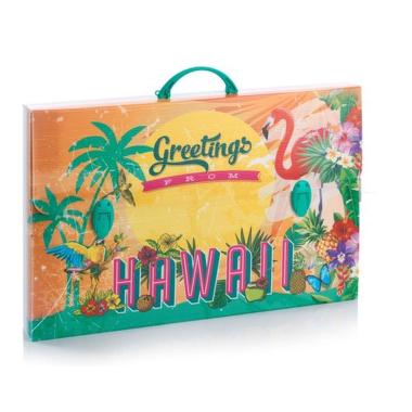 B-case - valigetta in polipropilene alveolare con stampa in alta risoluzione - 1 chiusura - formato 27 x 37,5 x 8 cm