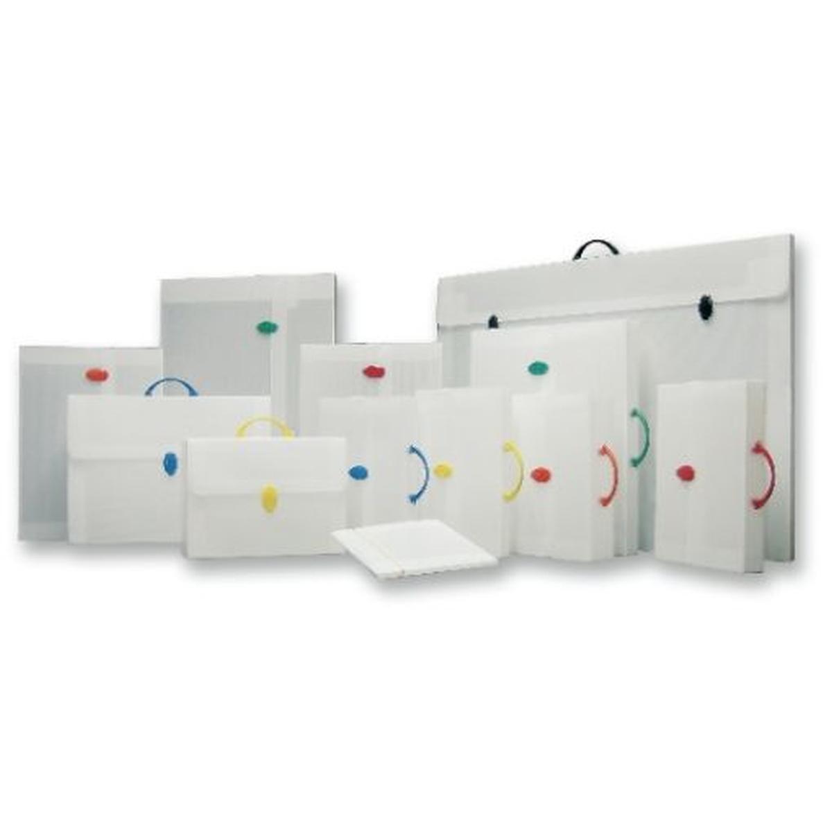 B-case - every line neutro - valigetta in polipropilene alveolare neutro - formato 27 x 37,5 x 8 cm - 1 chiusura