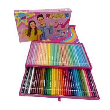 Me contro te - scatola pastelli 72 pastelli (36 classici + 36 pastello)