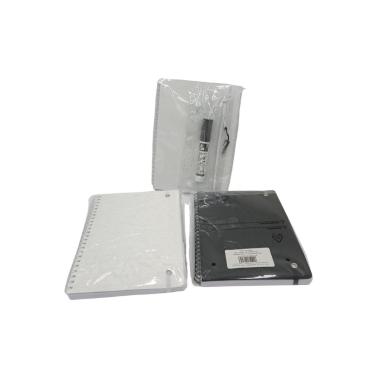 Tintaunita - quaderno spiralato a5 - fogli bianchi con porta penne + 1 marcatore pilot pintor