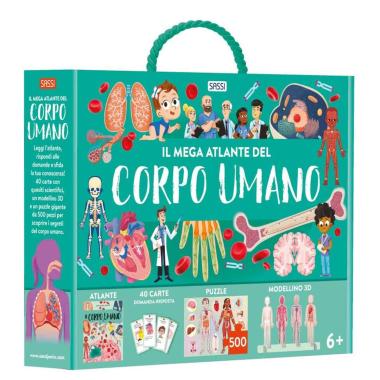 Sassi - mega atlas - il mega atlante del corpo umano