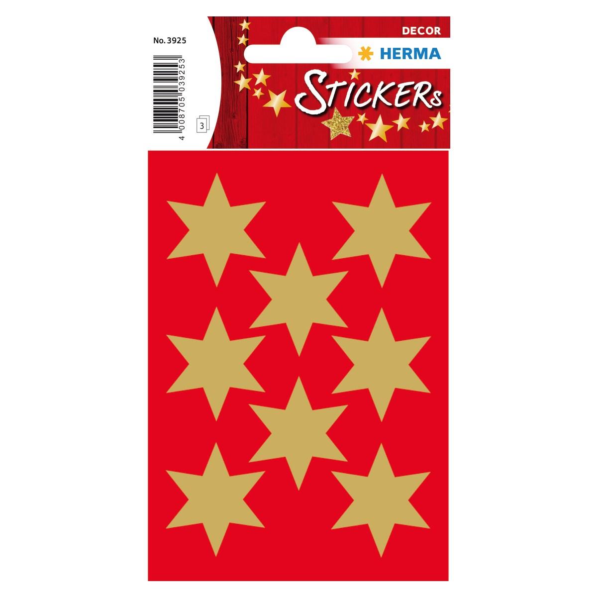 Herma - etichette x-mas - stelle assortite