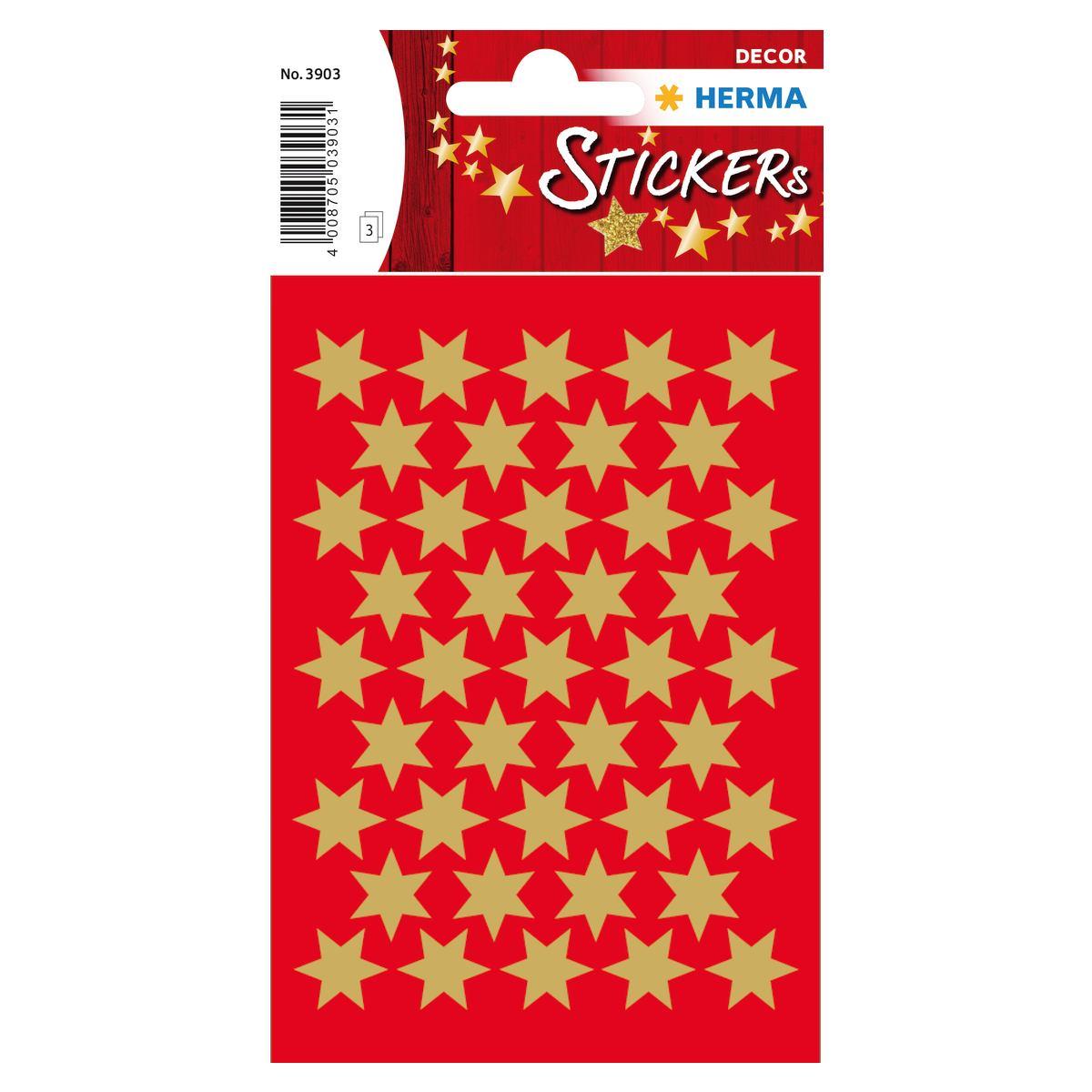 Herma - etichette x-mas - stelle assortite