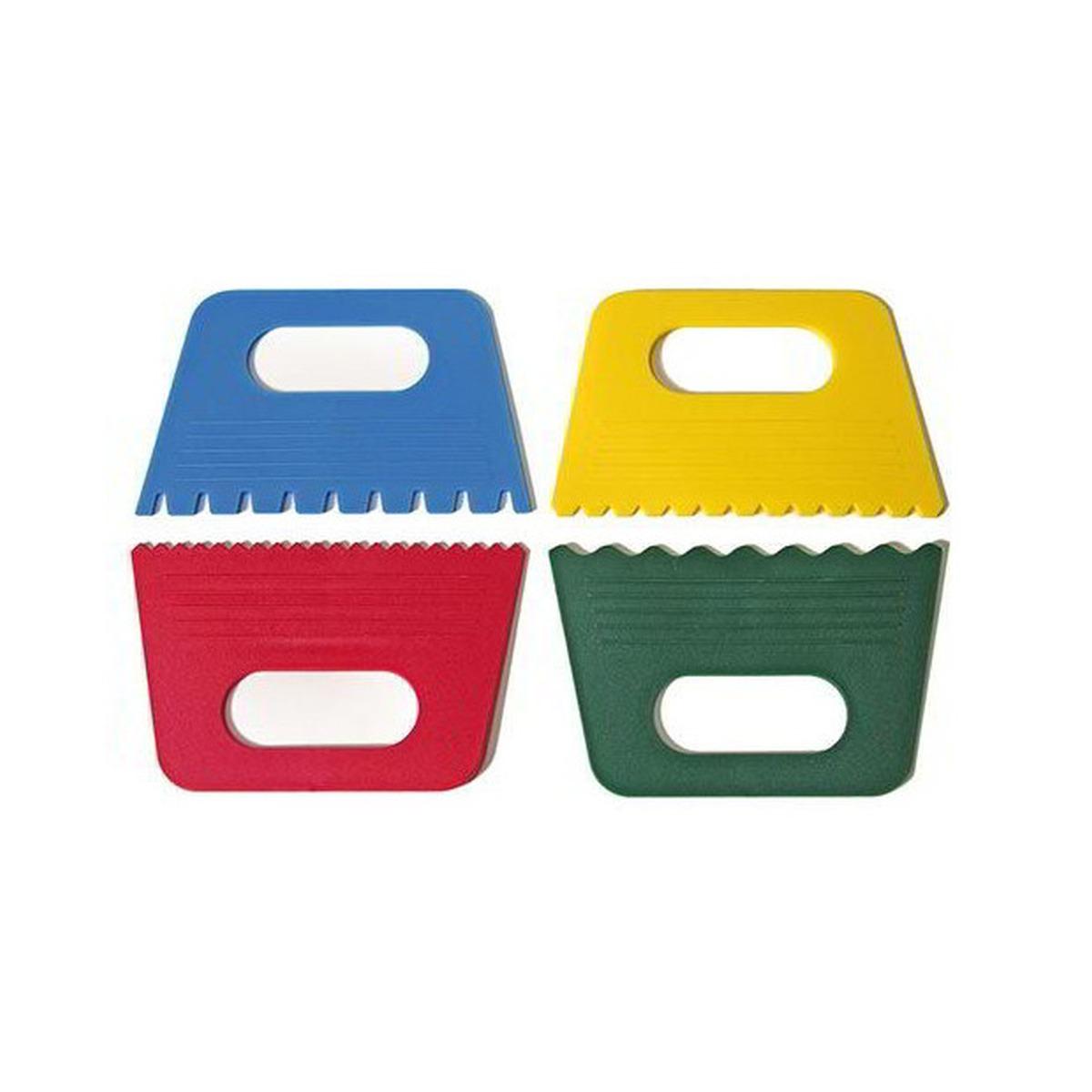 Dom - spatole in acrilico set 4 pezzi