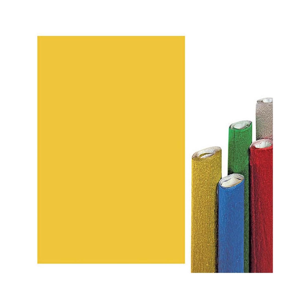 Deco - rotolo carta crespa metallizzata da cm 50 x 150 - 51 gr