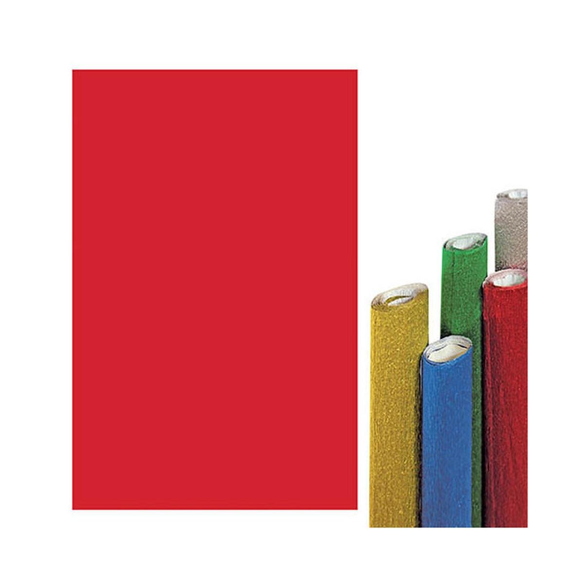 Deco - rotolo carta crespa metallizzata da cm 50 x 150 - 51 gr