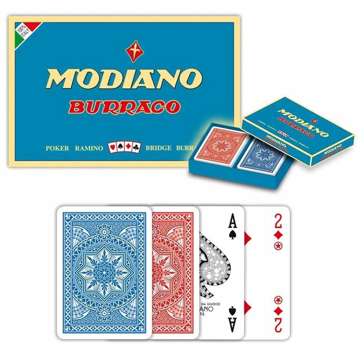 Modiano - carte da gioco burraco extra box