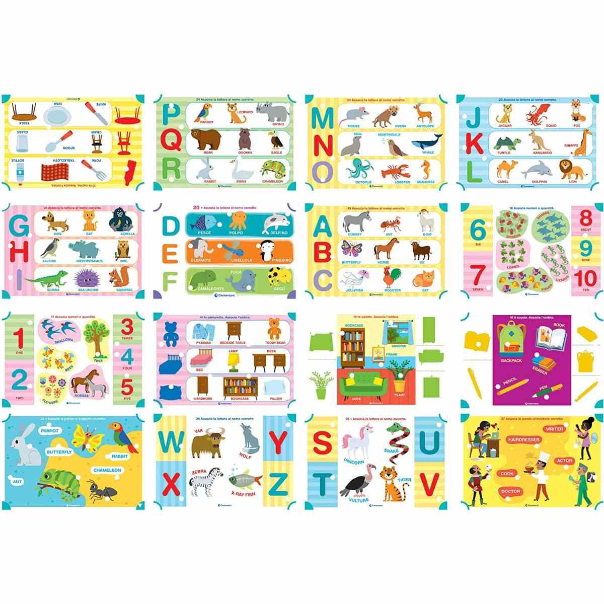 Sapientino inglese-banchetto con schede attivit e penne interattive