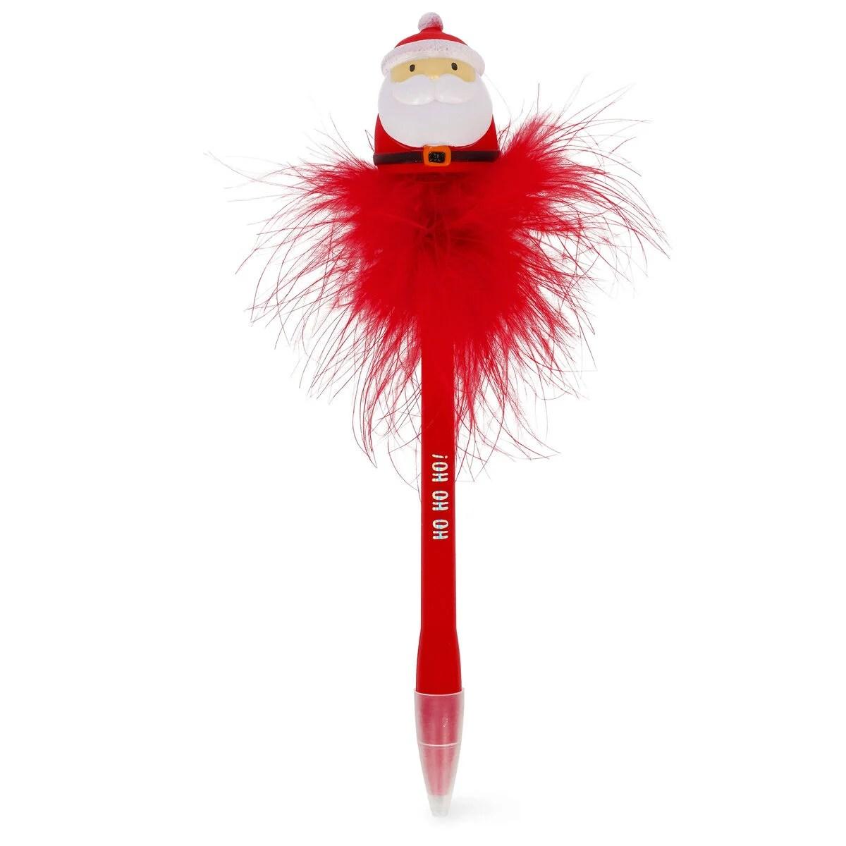 Legami light-up santa claus ballpoint - writing is magic - penna luminosa a sfera