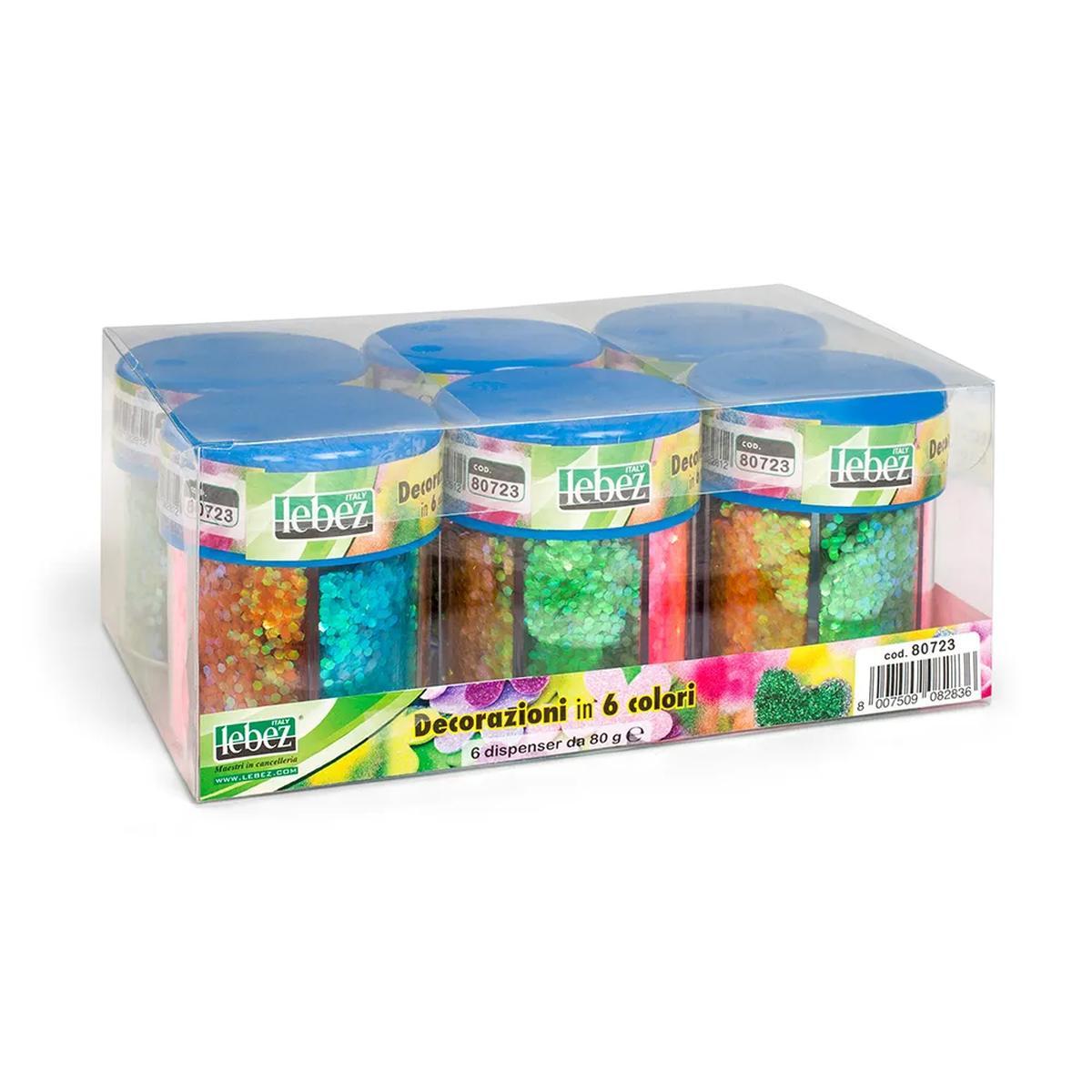 Lebez - set decorazione primavera in dispenser da 80 grammi