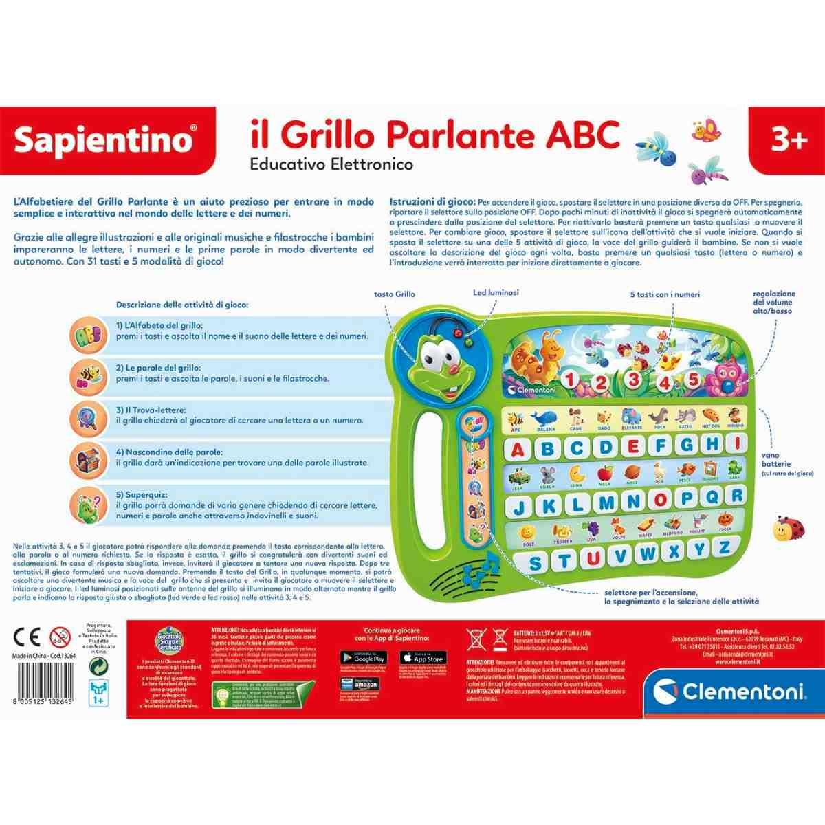 Sapientino - il grillo parlante abc