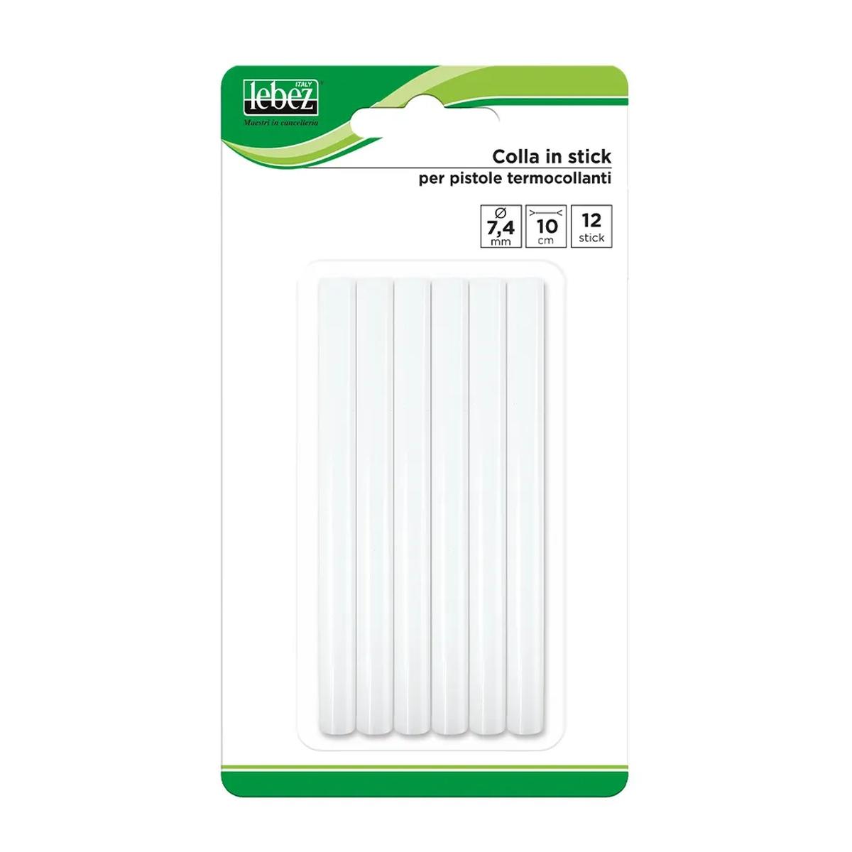 Lebez - stick colla a caldo - Ø 8 mm - 100 mm - 12pz