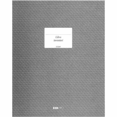 Edipro - libro inventari 92 pagine numerate - 31 x 24,5 cm -