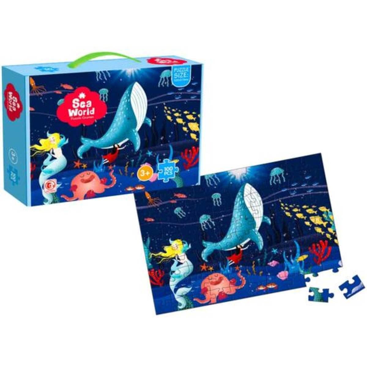 Puzzle 100 pezzi - formato 520 x 378 mm