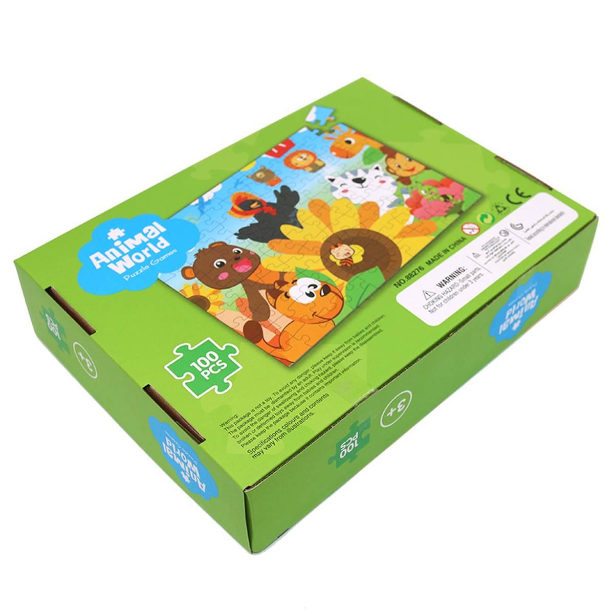 Puzzle 100 pezzi - formato 520 x 378 mm