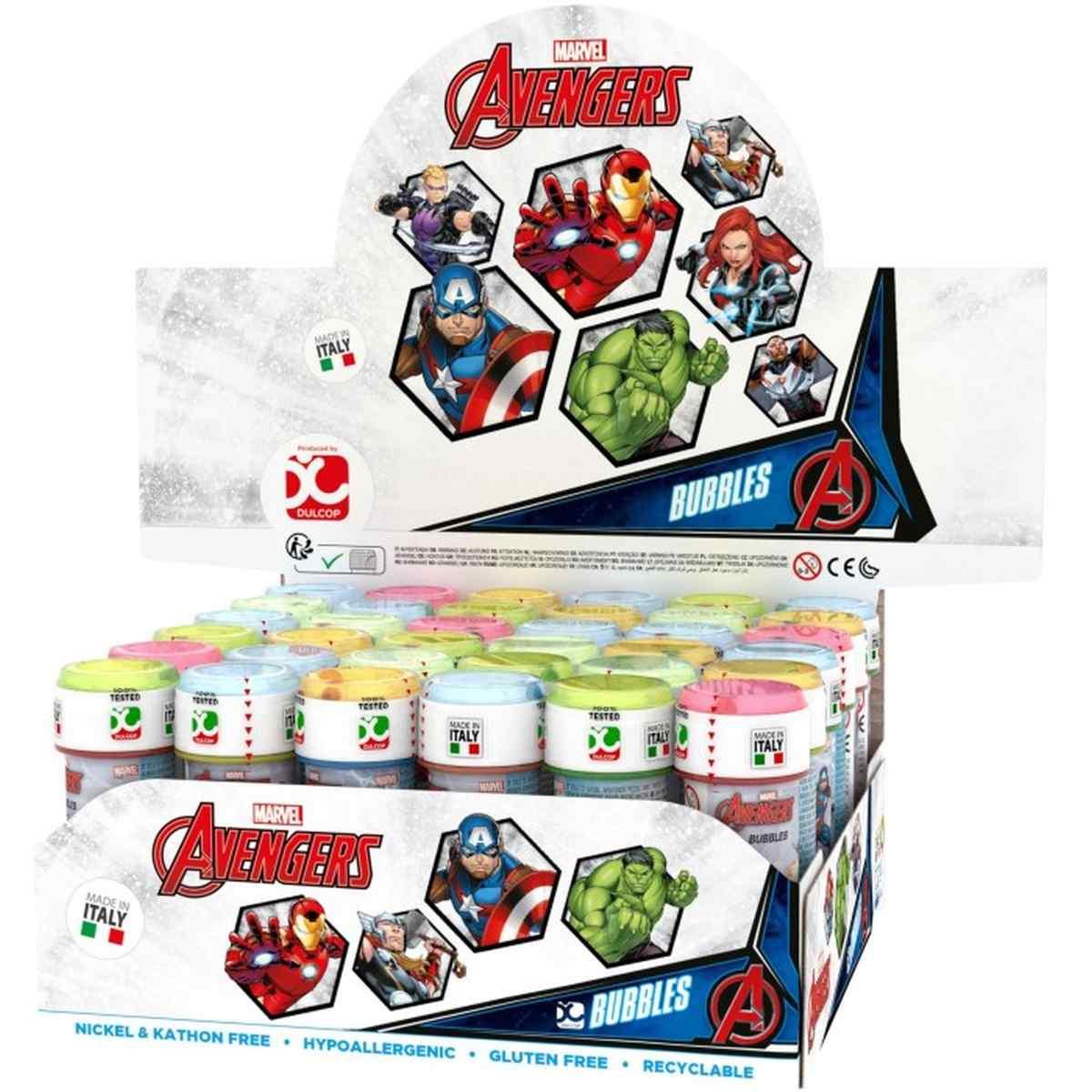 Dulcop - bolle sapone avengers - 60 ml
