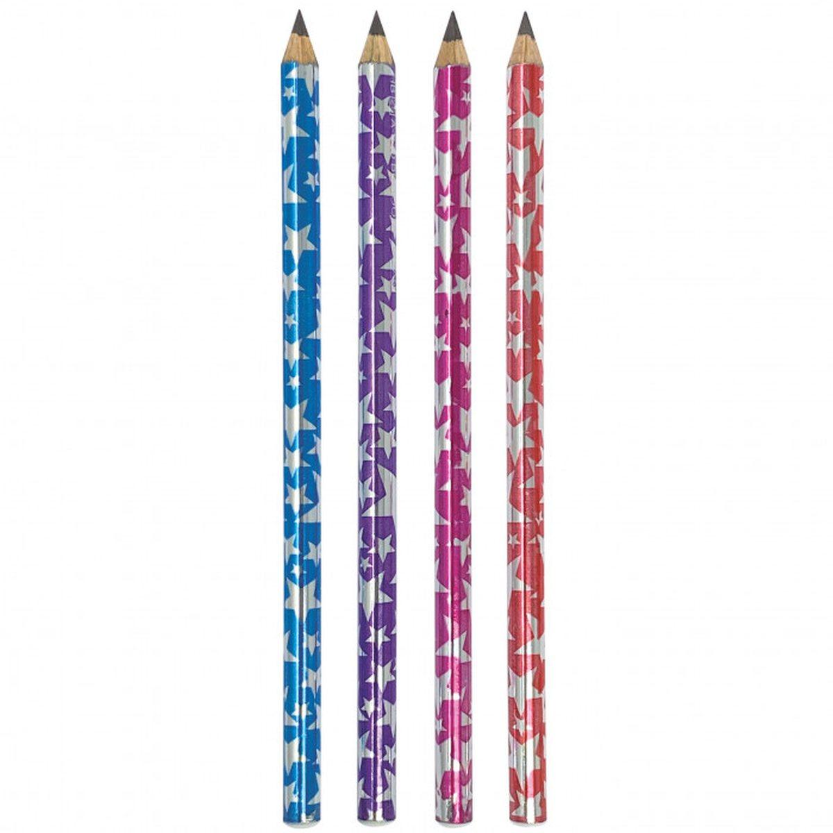 LEBEZ - MATITA MINI STARS 8,5 CM <br />