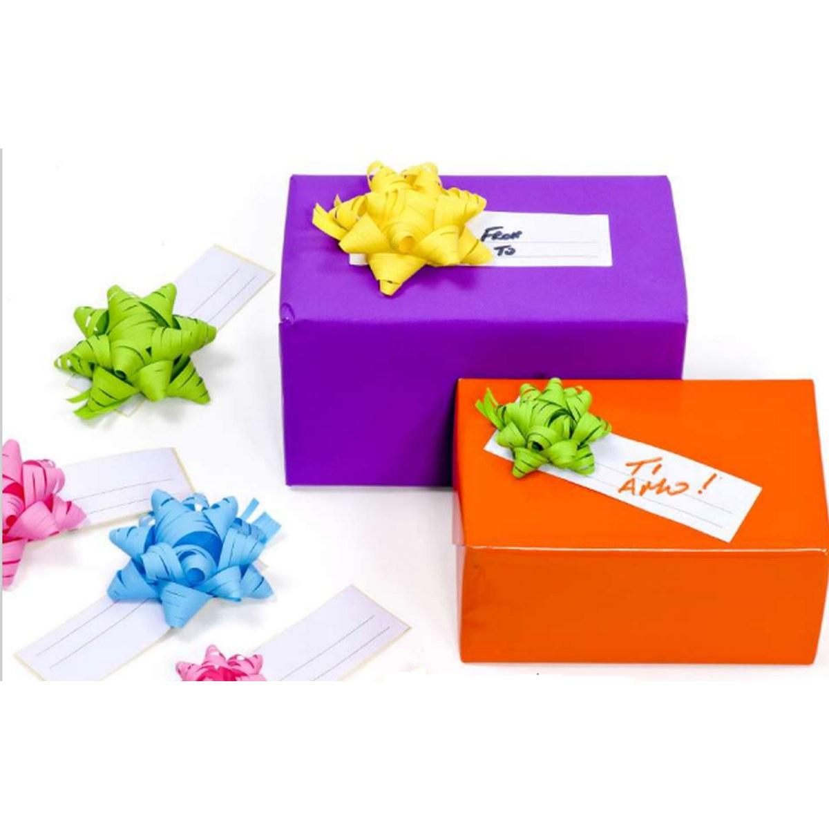 Star - stelle sticky cards happy paper 13 mm  cm 6