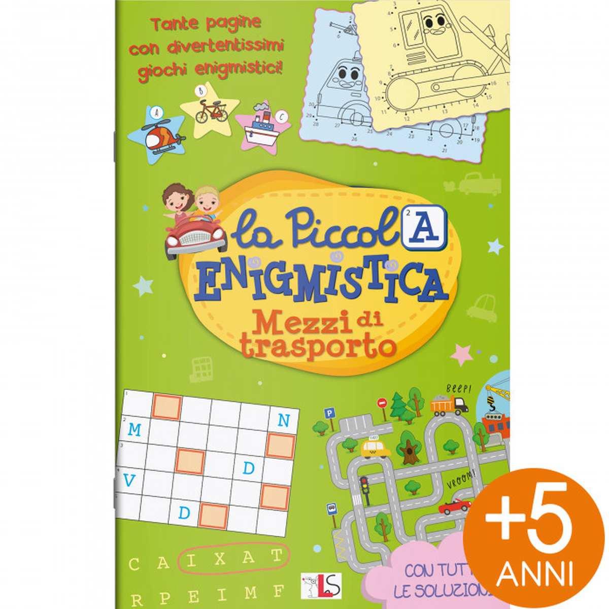 Ls editrice - la piccola enigmistica - mezzi di trasporto
