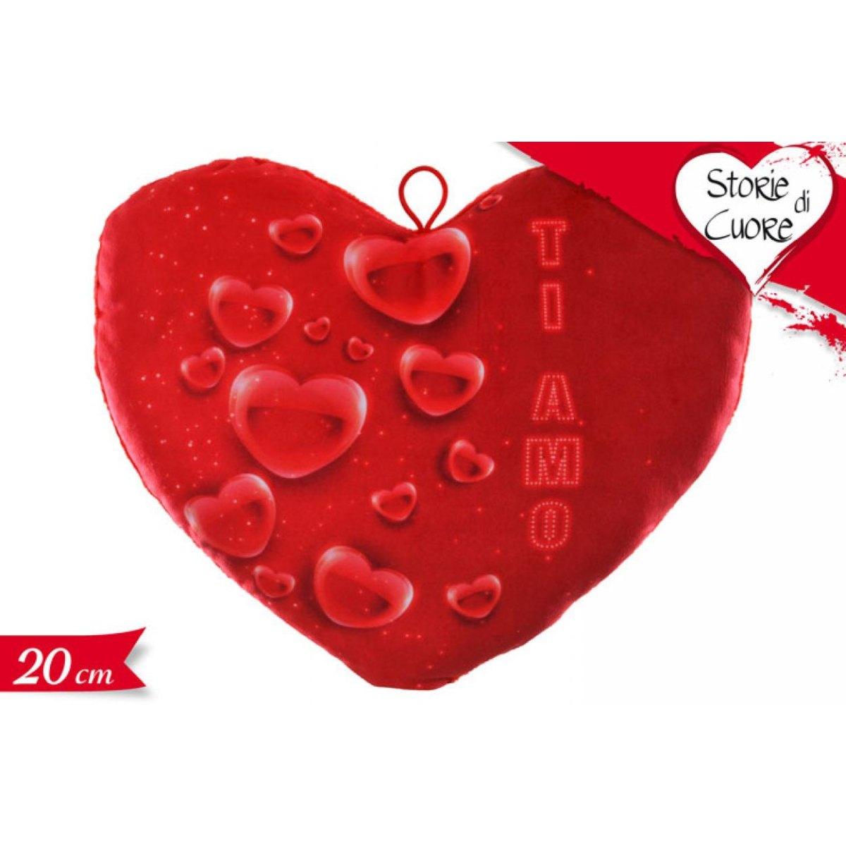 Cuscino cuore 20 cm