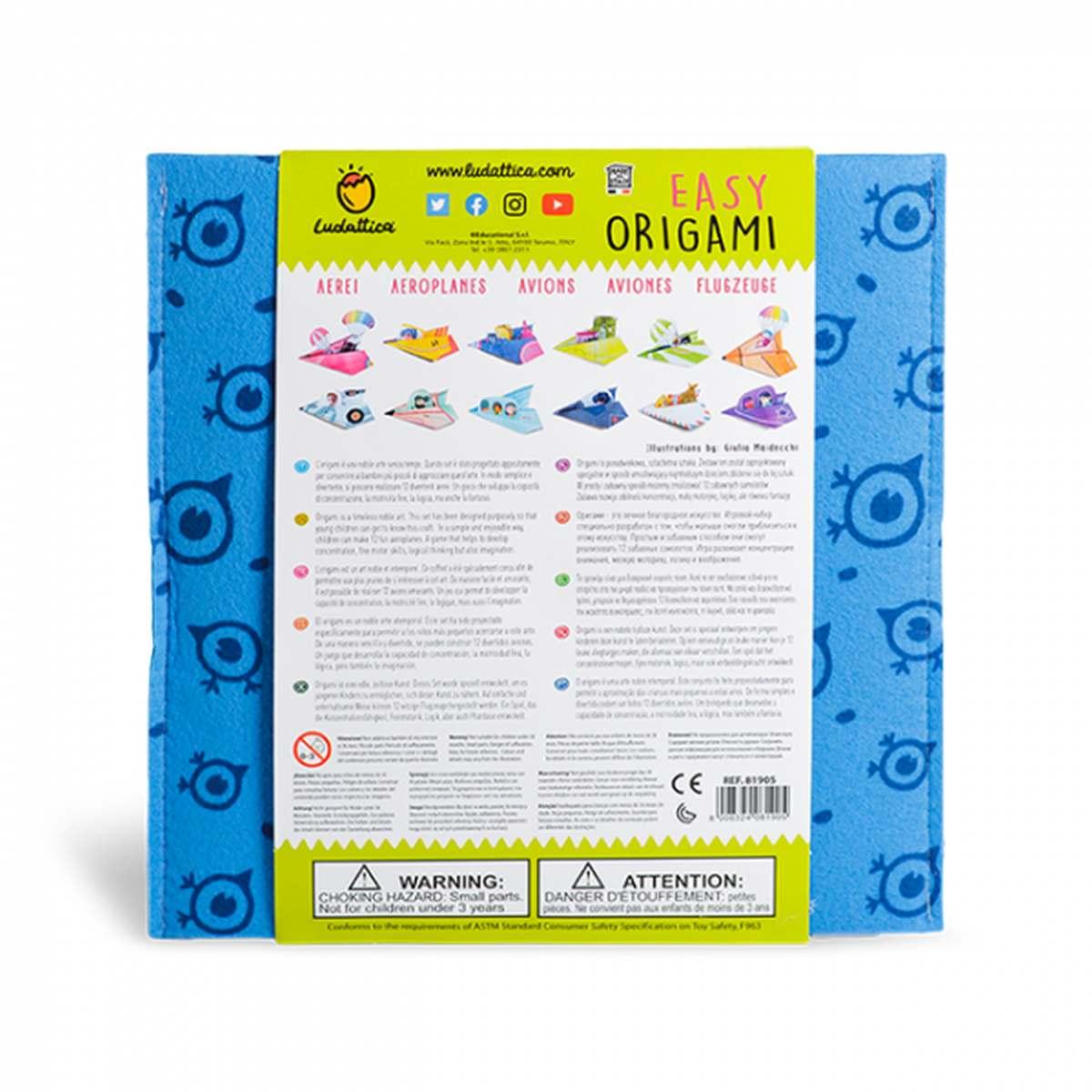LUDATTICA EASY ORIGAMI Aircraft