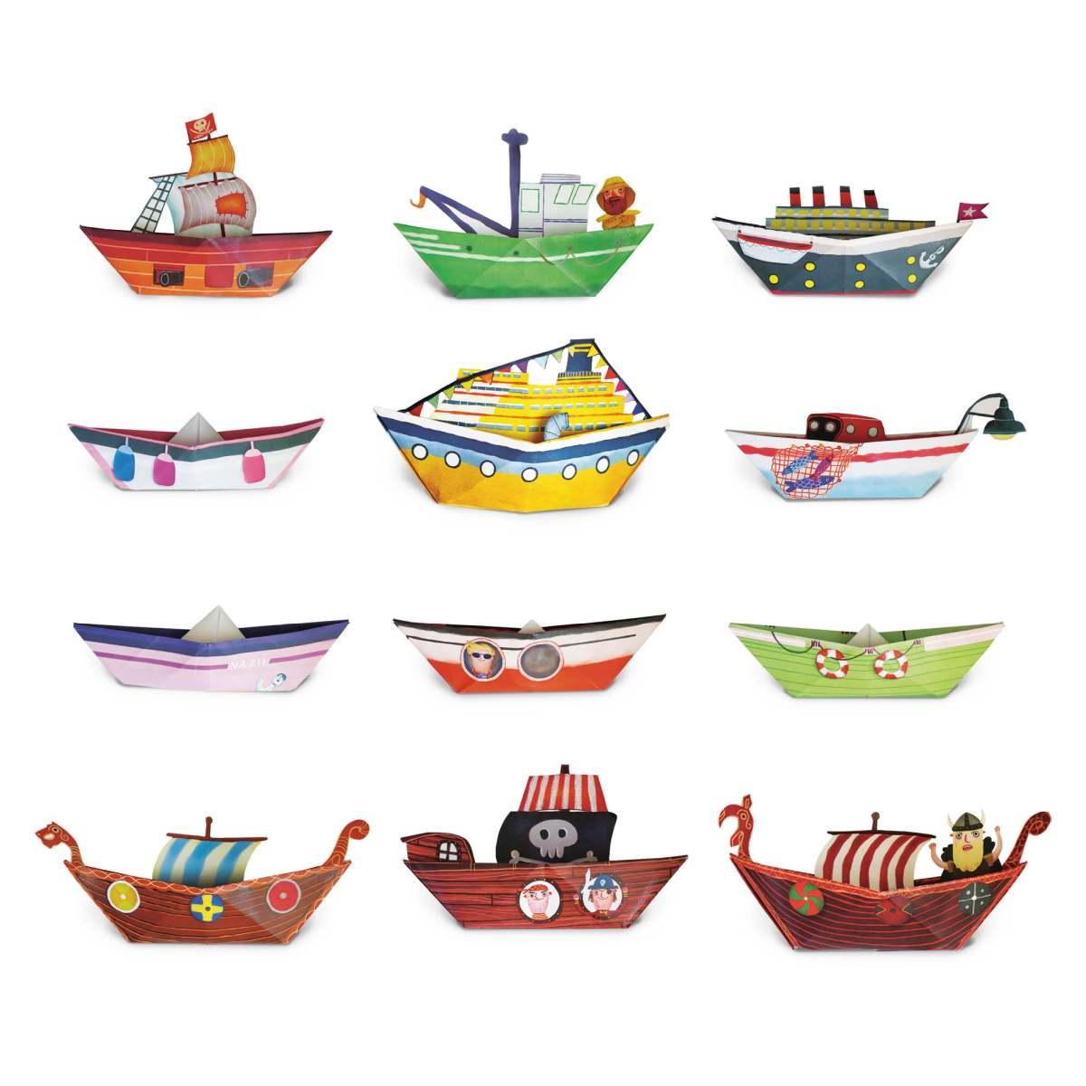 LUDATTICA EASY ORIGAMI Barchette