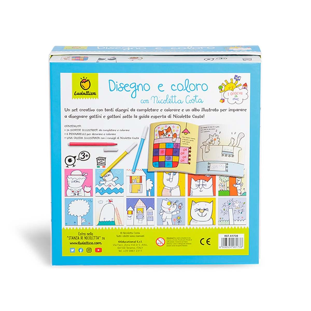 Disegno e coloro con Nicoletta Costa