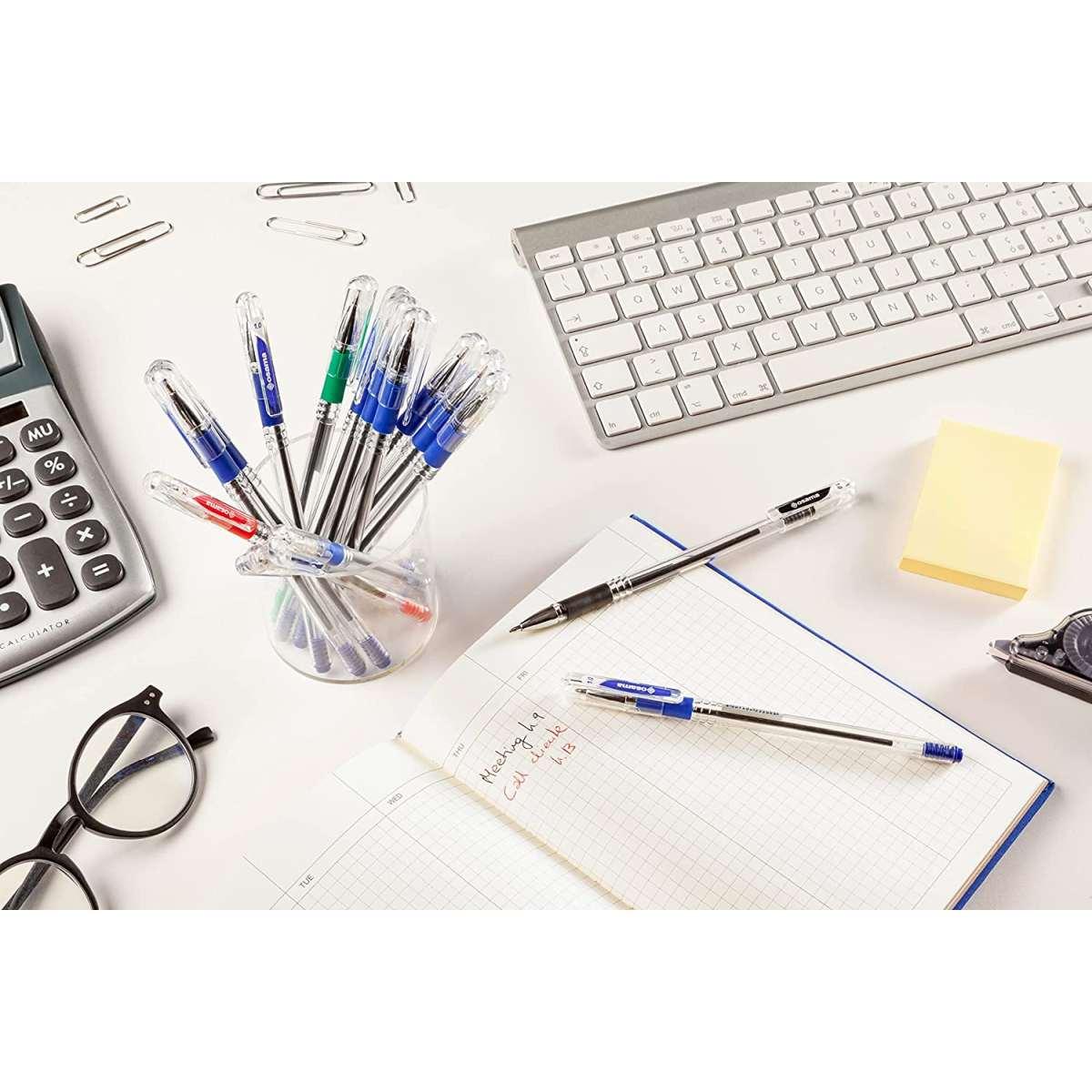 Osama obg (oil based gel) - penna a sfera con cappuccio - sfera 1 mm