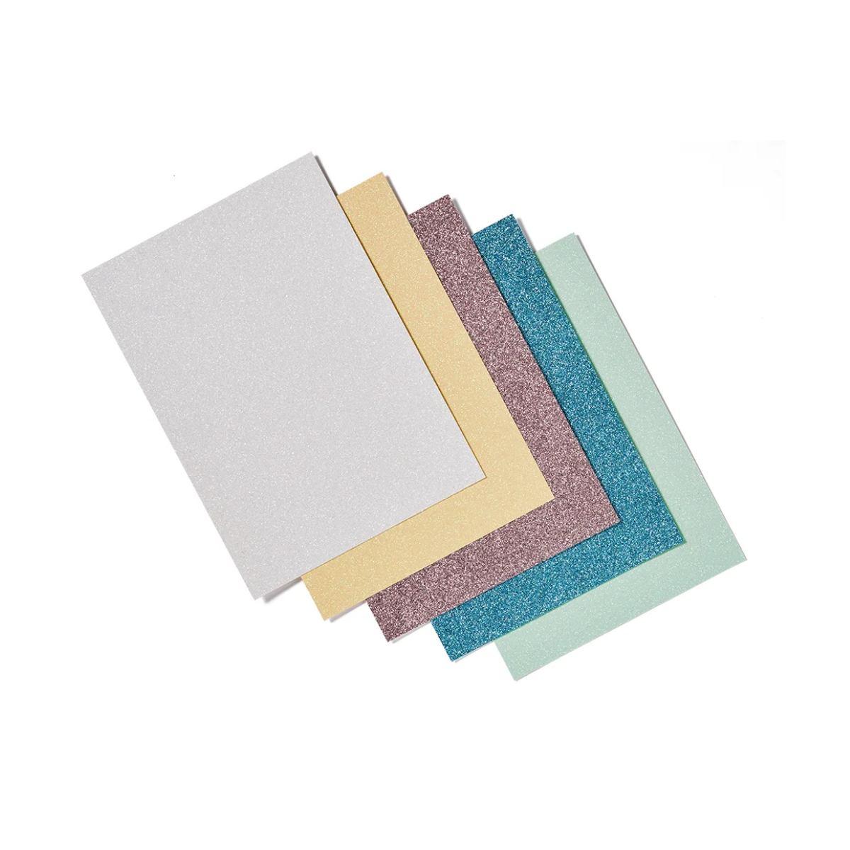 Cartoncino glitterato - 330 gr -  50 x 65 cm