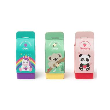 Legami - yummy yummy - set di 3 gomme profumate