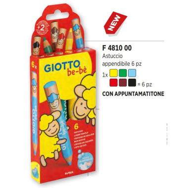 Giotto be-bÃ? matitoni - astuiccio 6 pz