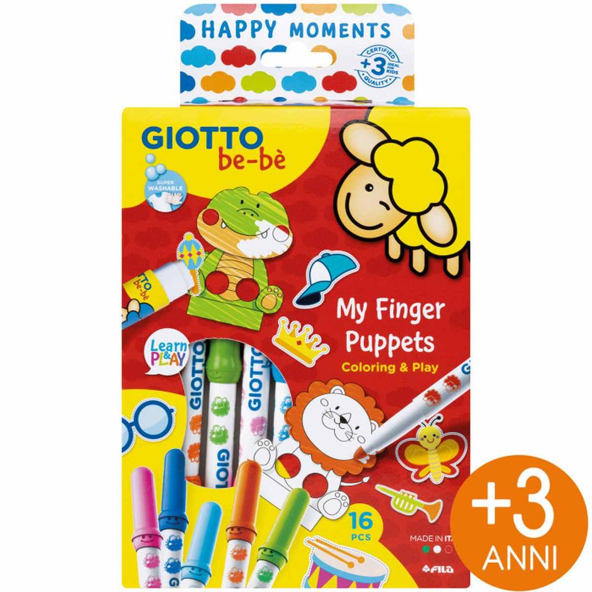 Giotto be-b happy moments - my finger puppets