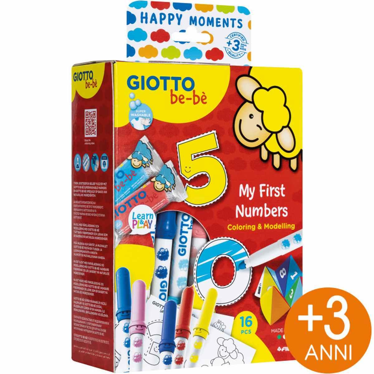 GIOTTO BE-BÈ HAPPY MOMENTS - MY FIRST NUMBERS<br />