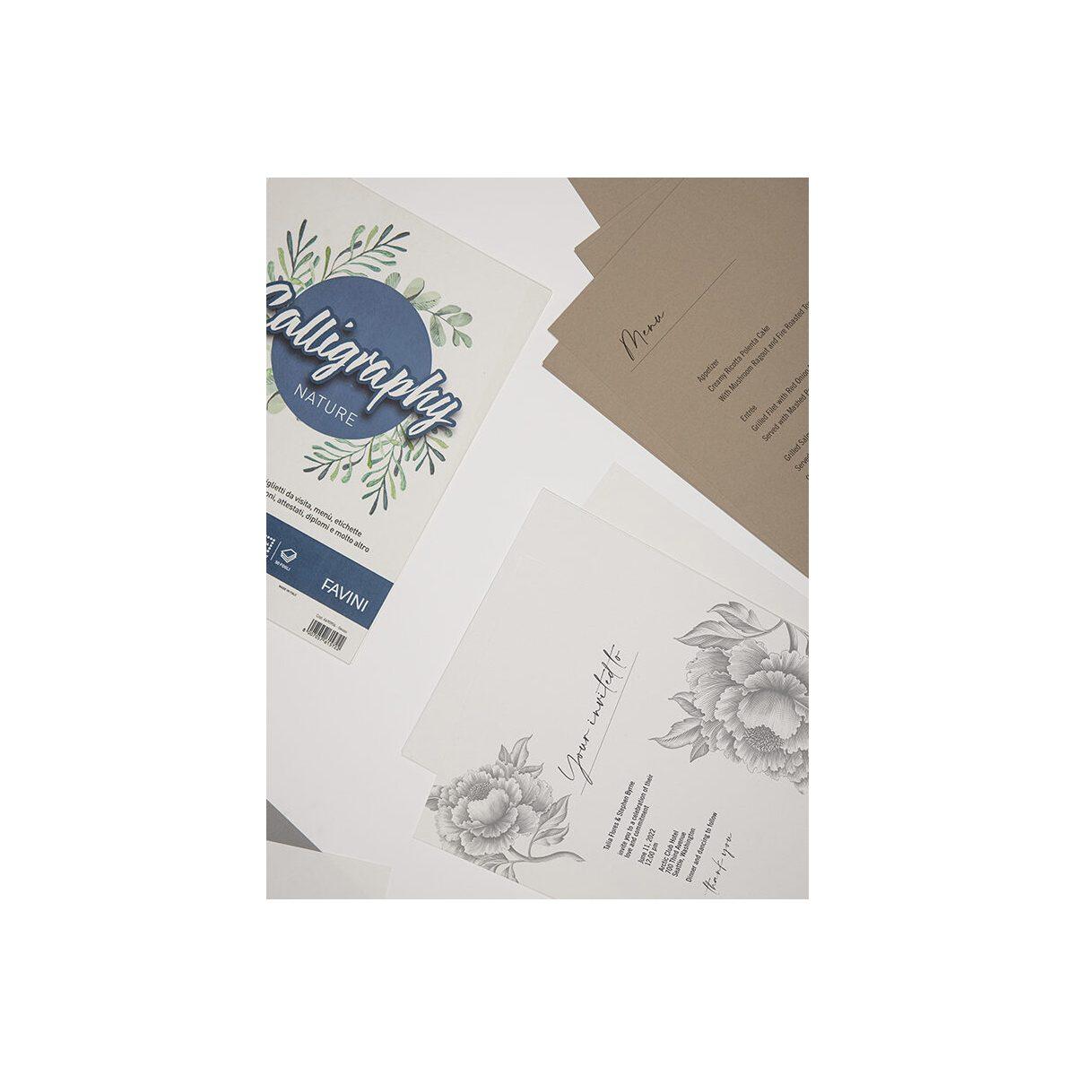 Favini - calligraphy nature shiro echo - a4 - 50 fogli