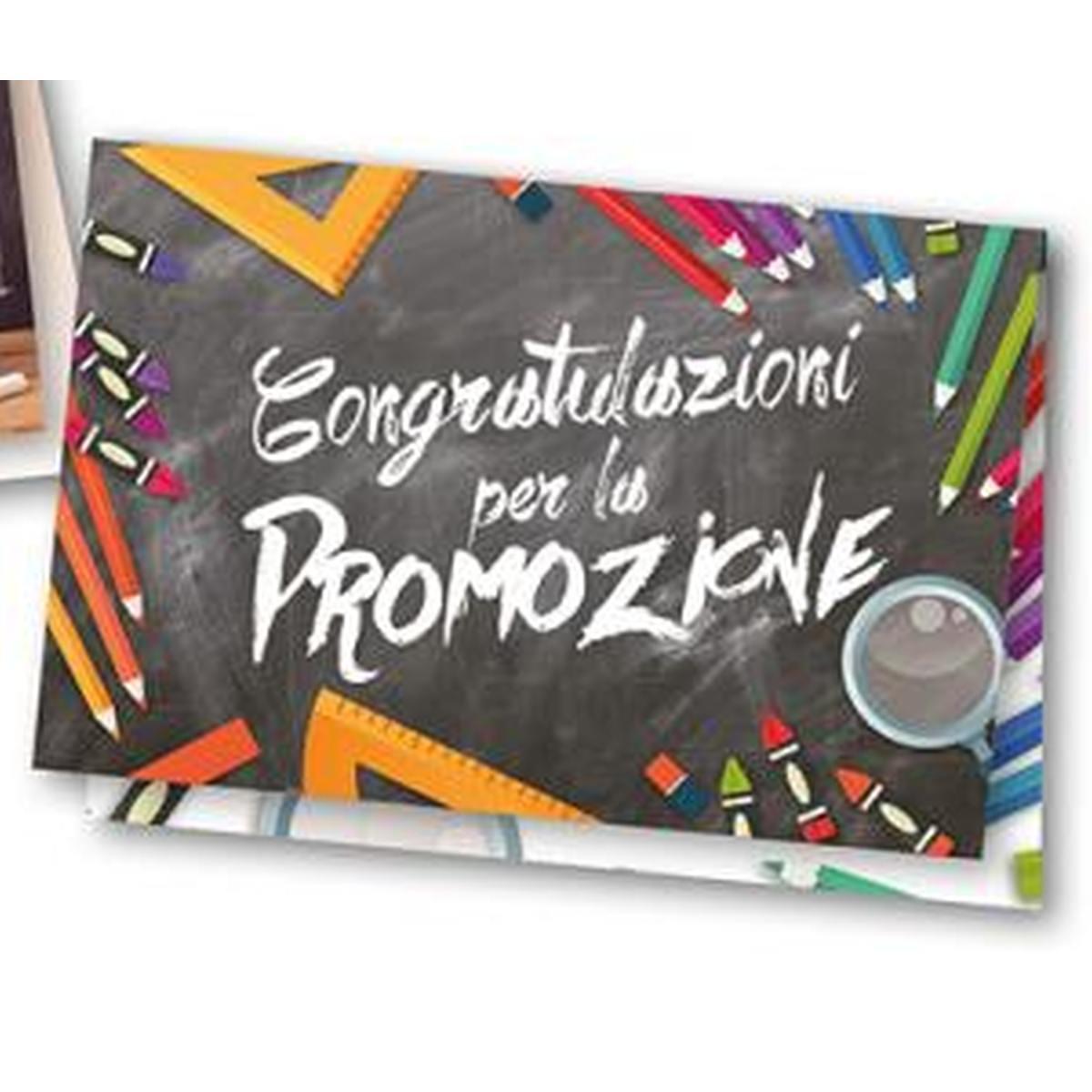 Congratulazioni per la promozione