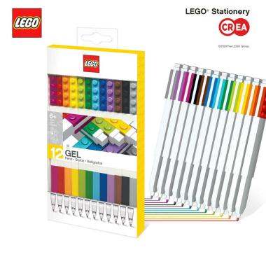 Lego 2.0 - gel pens - 12 pz