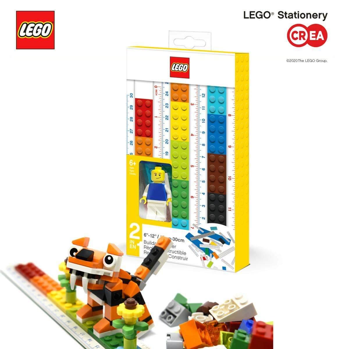 Lego 2.0 - righello + minifigure