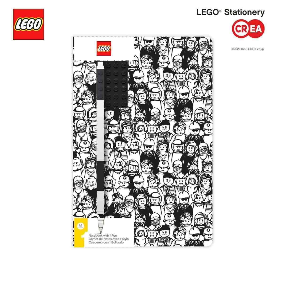 Lego 2.0 - notebook + gel pen