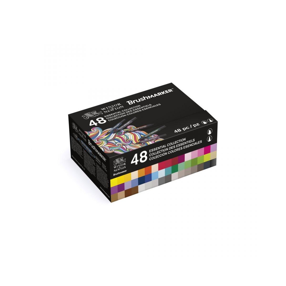 Winsor & newton - promarker brush 48 essential collection