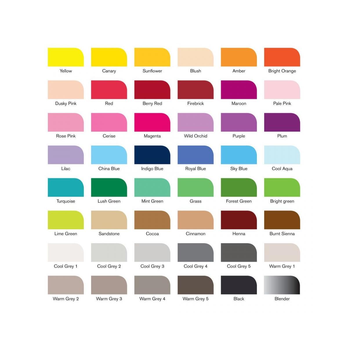 Winsor & newton - promarker brush 48 essential collection