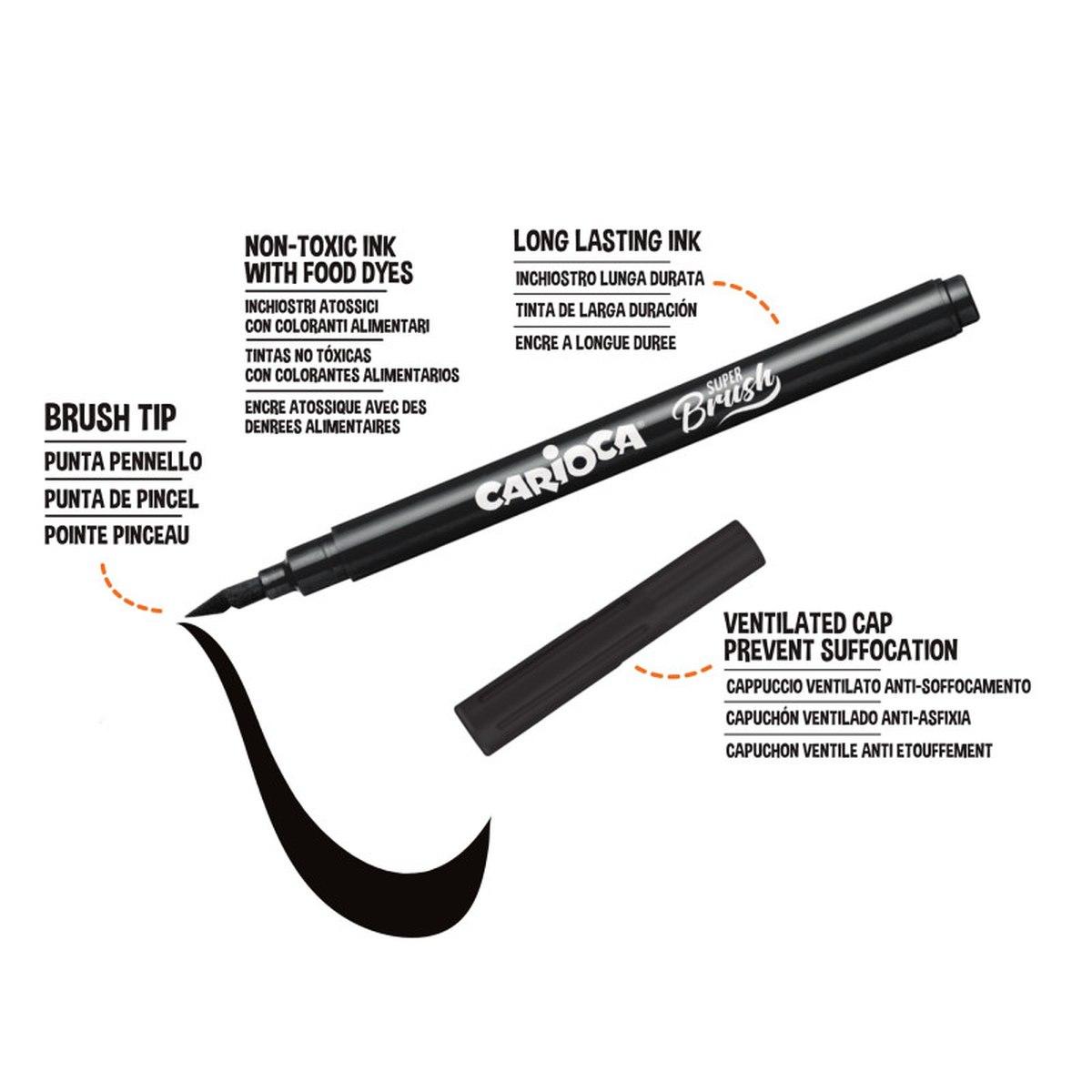 Pennarelli super brush - 20 pz