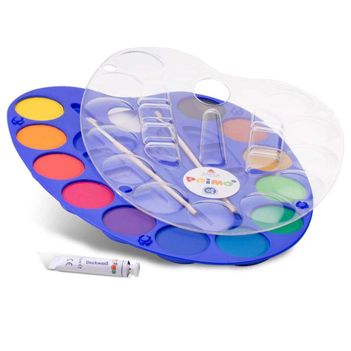 Primo - acquerello in pastiglia - 12 jumbo Ø 44 mm