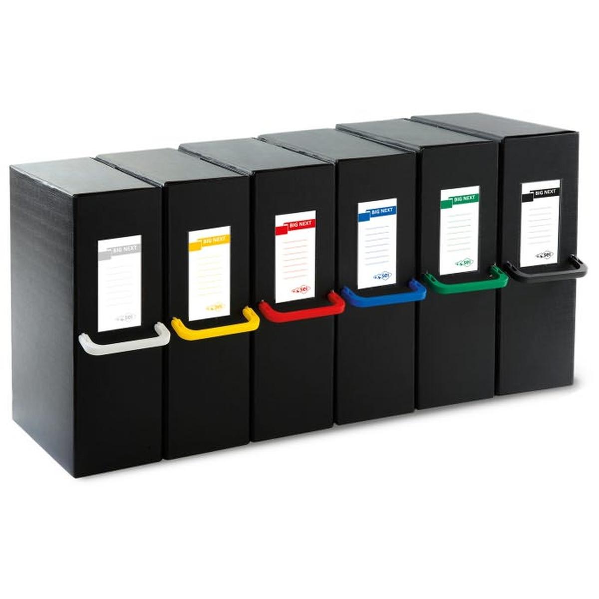 Sei - big next - cartelle in colpan® nero - 16 cm