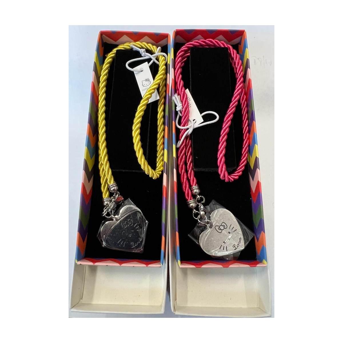 Hello kitty - collana con pendenti