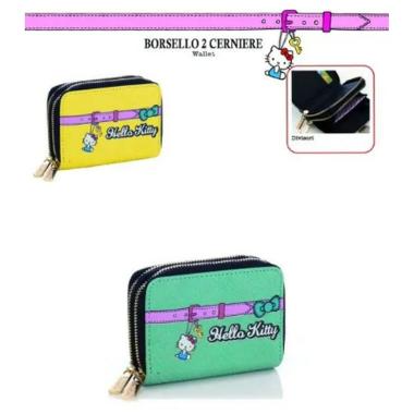 Hello kitty - portamonete 2 cerniere