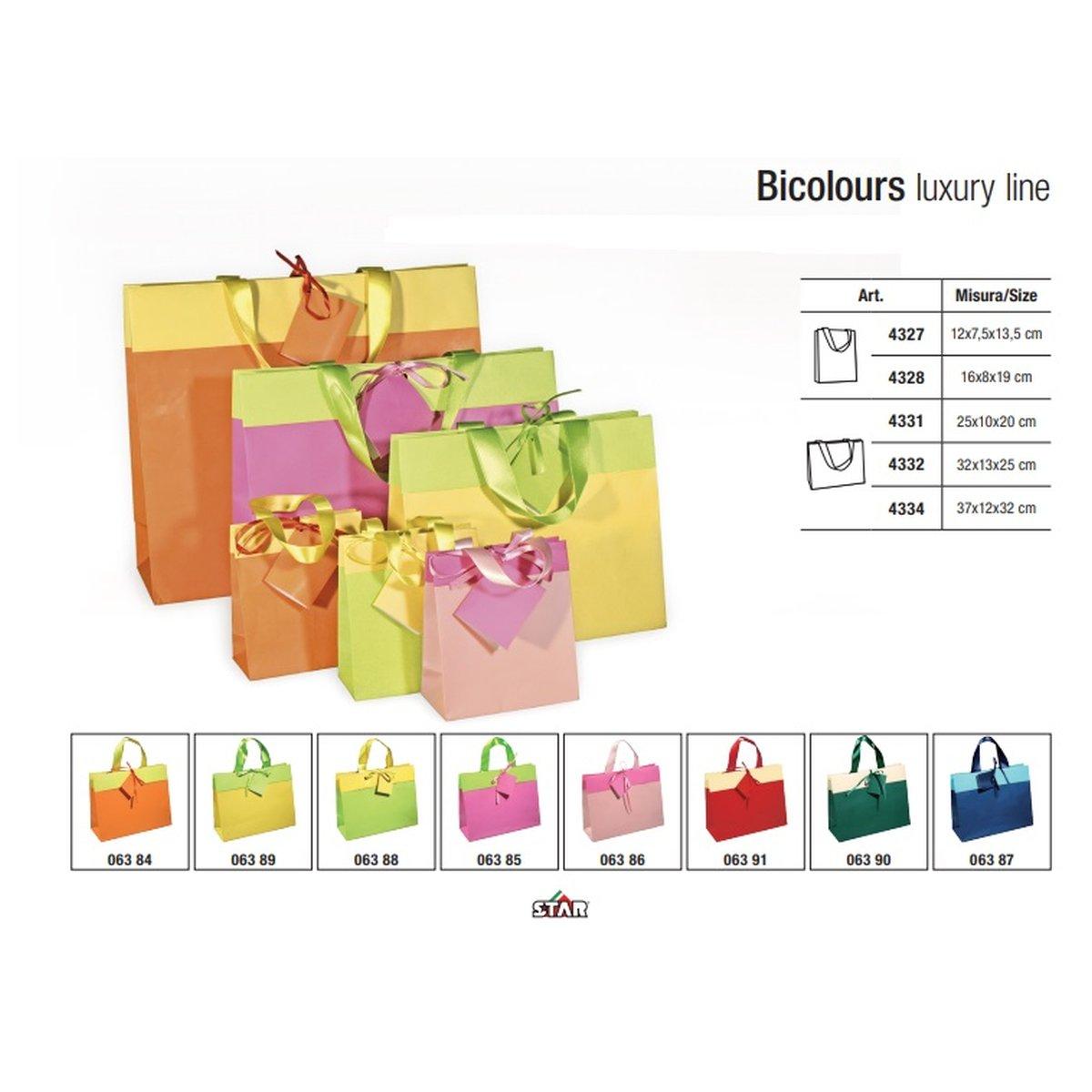 Star  - shopper bicolours luxury line -
