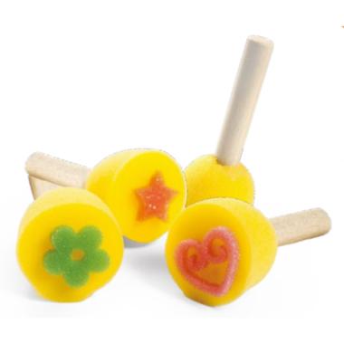 Lebez - set 4 spugne per decorazioni