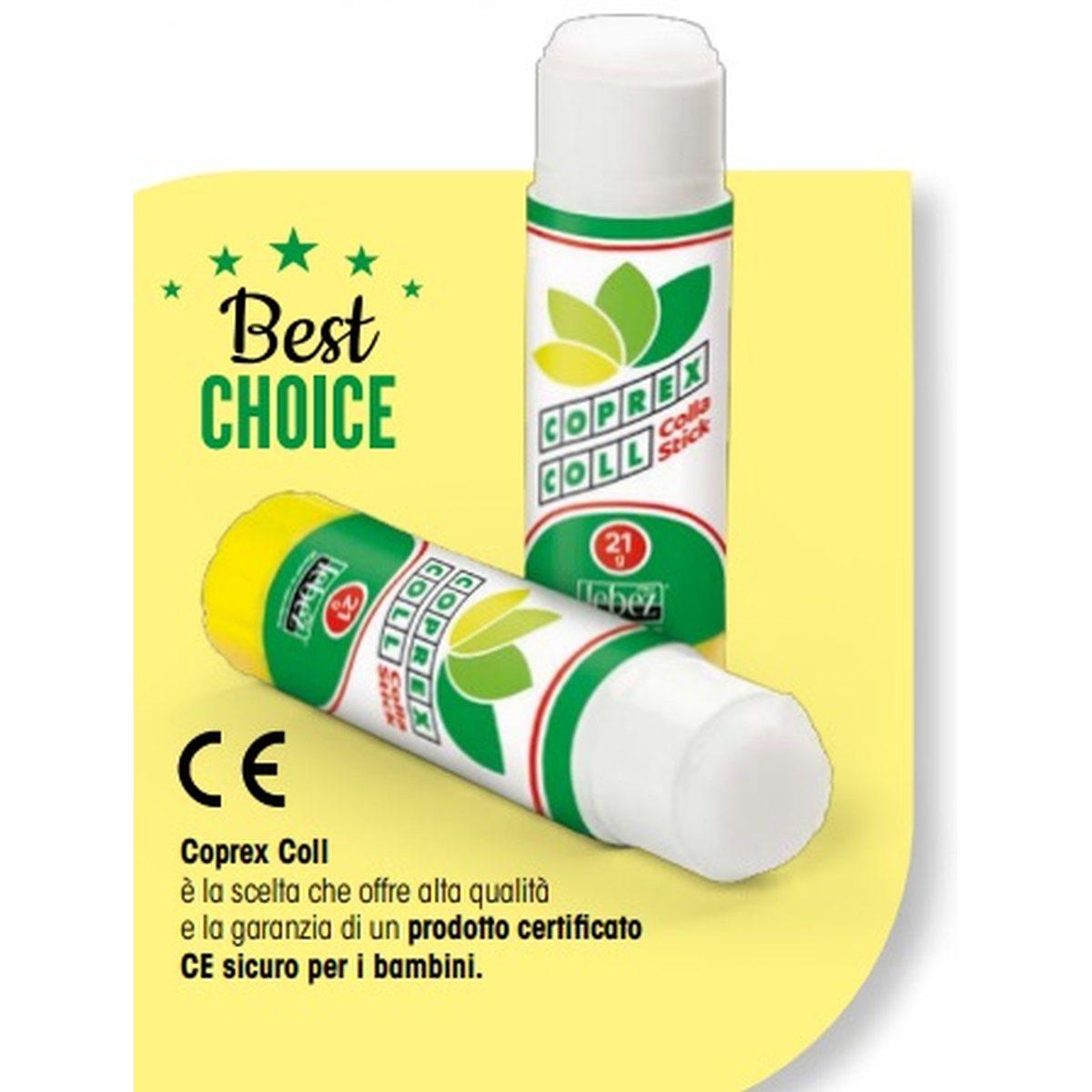 Lebez - colla stick coprex 8 gr - set 4 + 1